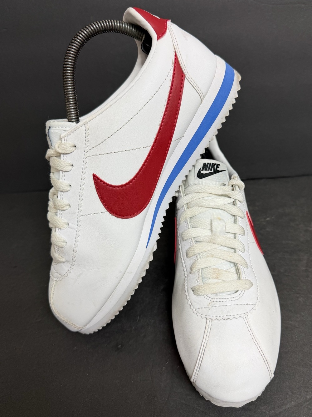 Nike Classic Cortez FORREST GUMP OG 2018 Women US 9 Blue Red White 807471-103 - Picture 3 of 9